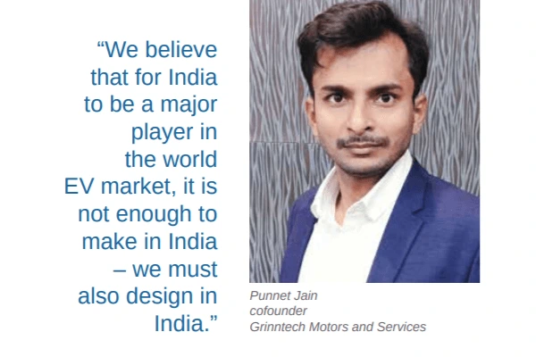 Puneet Jain, COO of Grinntech, Spoke to ETN about solving India's Energy storage challenges